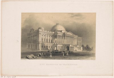 Capitol in Washington by Carel Christiaan Antony Last