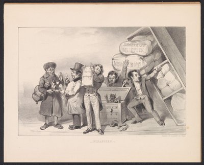 Hopeless Financial Situation of France, 1848 by Carel Christiaan Antony Last