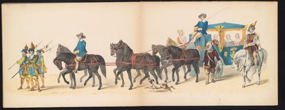 Masquerade of the Leiden Students, 1850 (Plate 8) by Carel Christiaan Antony Last
