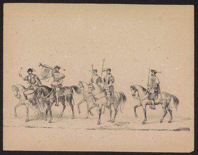 Masquerade of the Utrecht Students, 1846 (Plate 13) by Carel Christiaan Antony Last