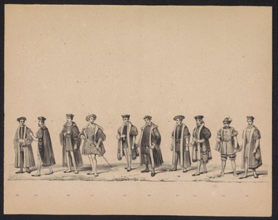 Masquerade of the Utrecht Students, 1846 (plate 19) by Carel Christiaan Antony Last