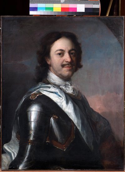 Portrait of Emperor Peter I the Great (1672-1725) by Carel De Moor