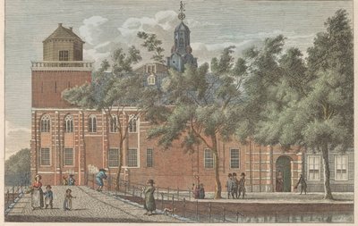 Academy Building in Leiden, ca. 1790 by Carel Frederik Bendorp (I)