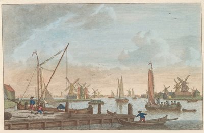 The Zaan at Wormerveer, ca. 1790 by Carel Frederik Bendorp (I)