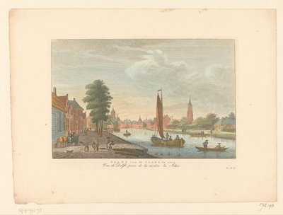 View of Amersfoort by Carel Frederik Bendorp (I)
