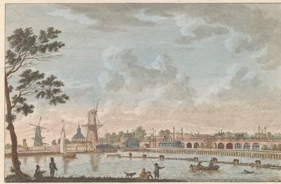 View of the Hogesluis, ca. 1790 by Carel Frederik Bendorp (I)