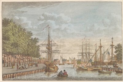 Harbor of Middelburg, ca. 1790 by Carel Frederik Bendorp (I)