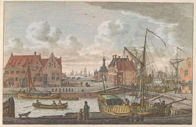 Harbor Gate of Harlingen, ca. 1790 by Carel Frederik Bendorp (I)