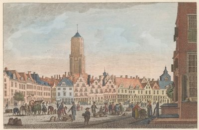 Neude in Utrecht, ca. 1790 by Carel Frederik Bendorp (I)