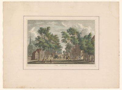Street in Amstelveen by Carel Frederik Bendorp (I)