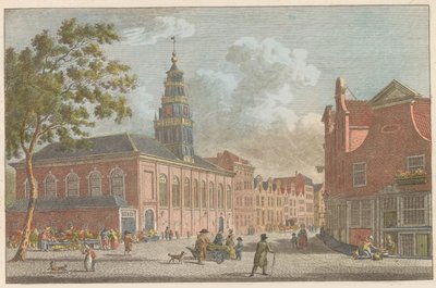 Walloon Church in Rotterdam, ca. 1790 by Carel Frederik Bendorp (I)