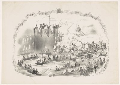 Satire on Thorbecke