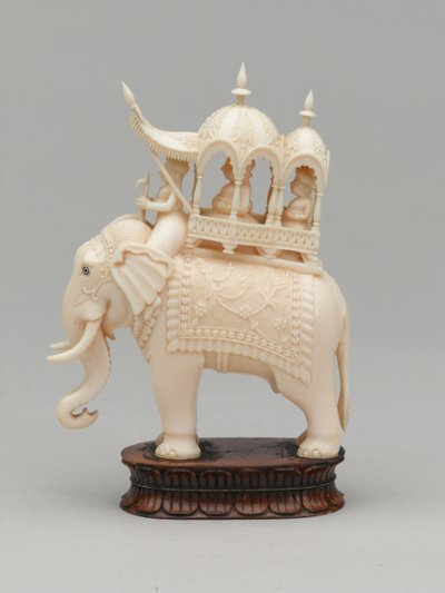 Black king, chess piece, India, 1820 circa by Carel Jacobus Behr