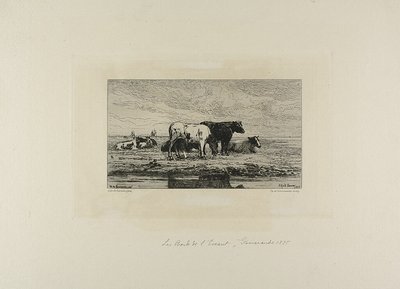 The Bank of Escaut by Carel Nicholaas Storm van Gravesunde