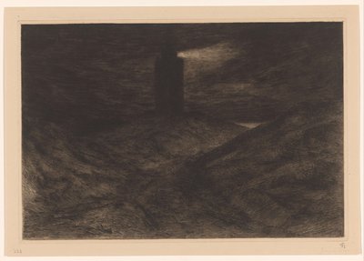 Lighthouse of Katwijk by Carel Nicolaas Storm van 