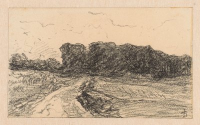 Linden Alley, Road to the Bresserberg in Kleve by Carel Nicolaas Storm van 