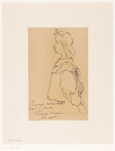 Paris Child of Eight Years by Carel Nicolaas Storm van 