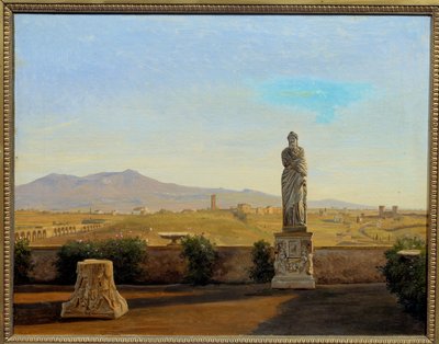 Panorama from Villa Mattei by Carl Christian Constantin Hansen