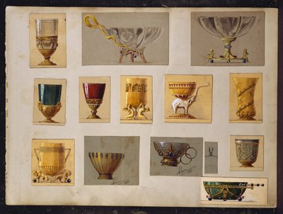 Selection of designs, House of Carl Faberge by Carl Fabergé