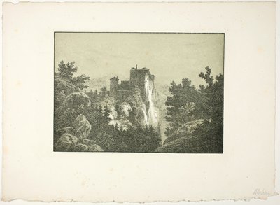 Ruins of a Castle by Carl Blechen
