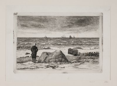 Stormy Weather. Seascape by Carl Bloch