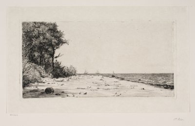 From the North Coast of Zealand. Hornbæk Plantation by Carl Bloch