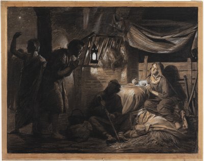 The Adoration of the Shepherds by Carl Bloch