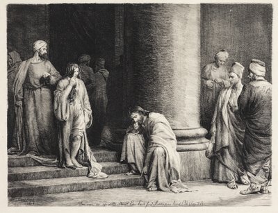 Christ and the Sinner by Carl Bloch