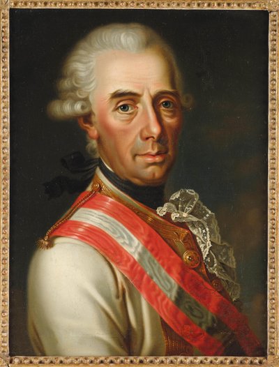 Field Marshal Baron Ernst Gideon von Laudon 1717-1790 by Carl Caspar