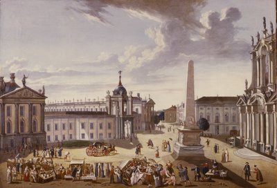 View of the Town Hall by Carl Christian Baron