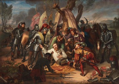 Maurice, Elector of Saxony at the Battle of Sievershausen, 1553 by Carl Christian Vogel von Vogelstein