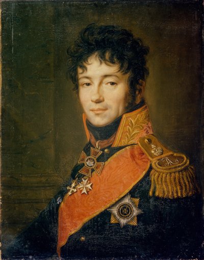 Portrait of Count Evgraf Fedotovich Komarovsky 1769-1843 by Carl Christian Vogel von Vogelstein