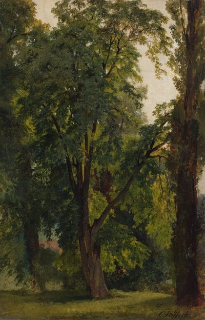 Wood in Konigswusterhausen by Carl Constantin Steffeck