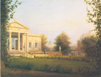 View from the Veranda of the Castle of Charlottenhof by Carl Daniel Freydanck