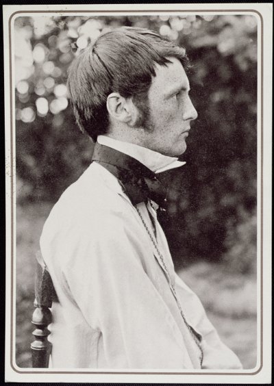 Portrait of Heinrich Vogeler (1872-1942) 1898 by Carl Eeg