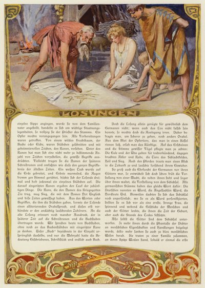 Reading the runes by Carl Emil Doepler
