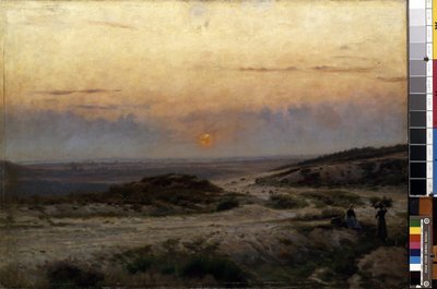 Sunset by Carl Emil Lund