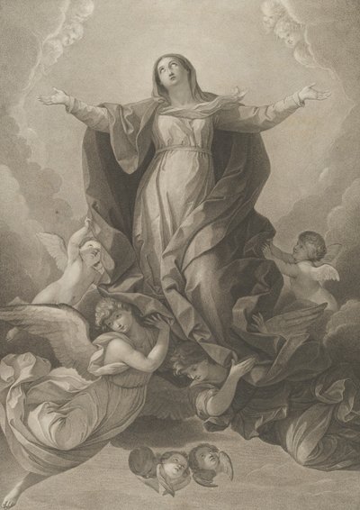 The Assumption of the Virgin, 1792 by Carl Ernst Christoph Hess