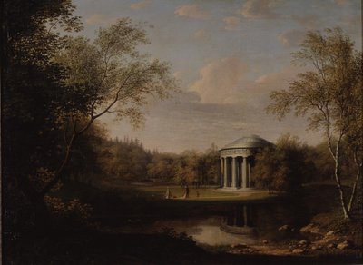 View of the Friendship Temple in Pavlovsk, c. 1800 by Carl Ferdinand von Kugelgen