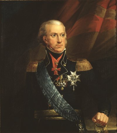 Portrait of King Charles XIII of Sweden by Carl Frederick von Breda