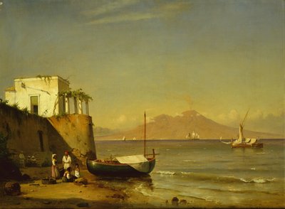Vesuvius Seen From Capri by Carl Frederik Sorensen