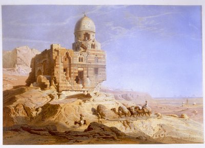 Tombs of the Khalifs, Cairo, 1871 by Carl Friedrich Heinrich Werner