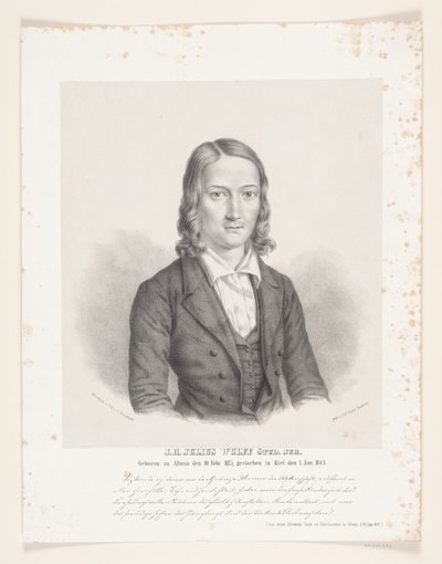 J.H. Julius Wulff by Carl Friedrich Kroymann
