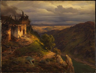 Landscape by Carl Friedrich Lessing