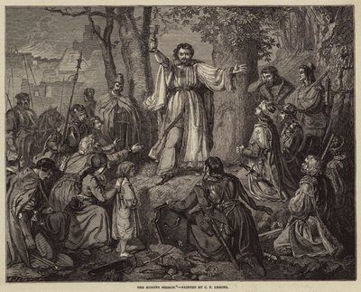 The Hussite Sermon by Carl Friedrich Lessing