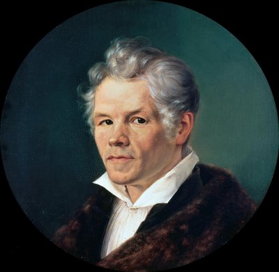Portrait of Karl Friedrich Schinkel by Carl Friedrich Ludwig Schmid