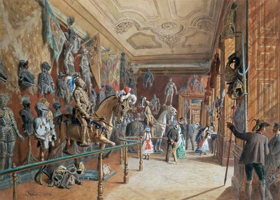 The Armory III of the Ambras Collection by Carl Goebel d. J.