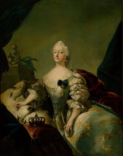 Louise, Queen of Denmark by Carl Gustaf Pilo