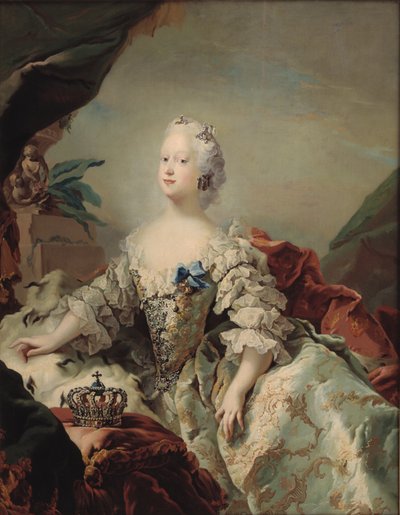 Louise of Great Britain, Queen of Denmark by Carl Gustaf Pilo