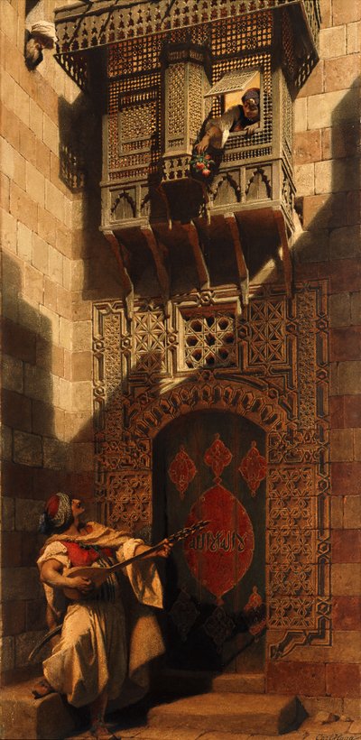 A Serenade in Cairo by Carl Haag